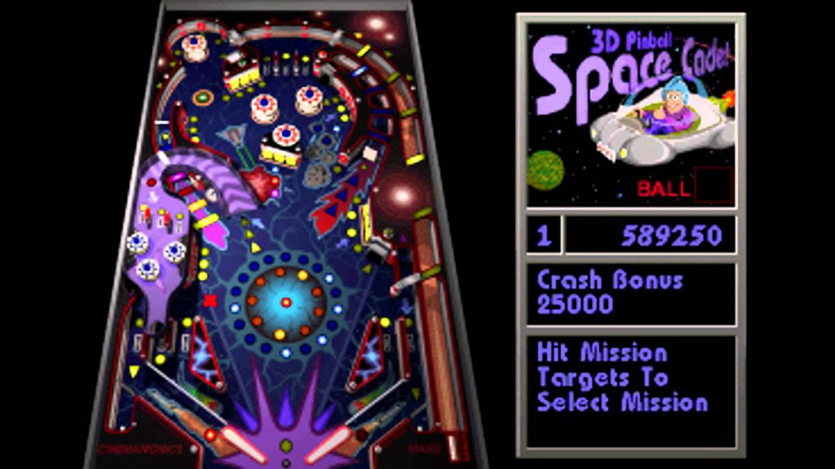 space cadet 3d pinball